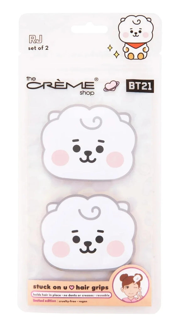 TCS BT21 Stuck on U Hair Grips RJ