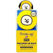 TCS BT21 CHIMMY Macaron Lip Balm (Lemon Drop)