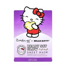 TCS SANRIO Hello Kitty Face Sheet Mask (Ready Set Glow)