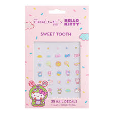 TCS SANRIO Hello Kitty 35 Nail Decals-Sweet Tooth