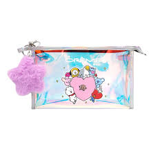 TCS BT21 Holographic Travel Pouch