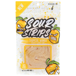 Actual Candy Sour Strips Tropical Mango