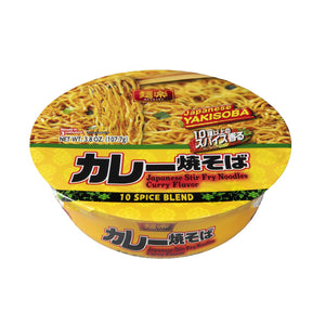 Hikari Menraku Yakisoba Curry Cup Noodle