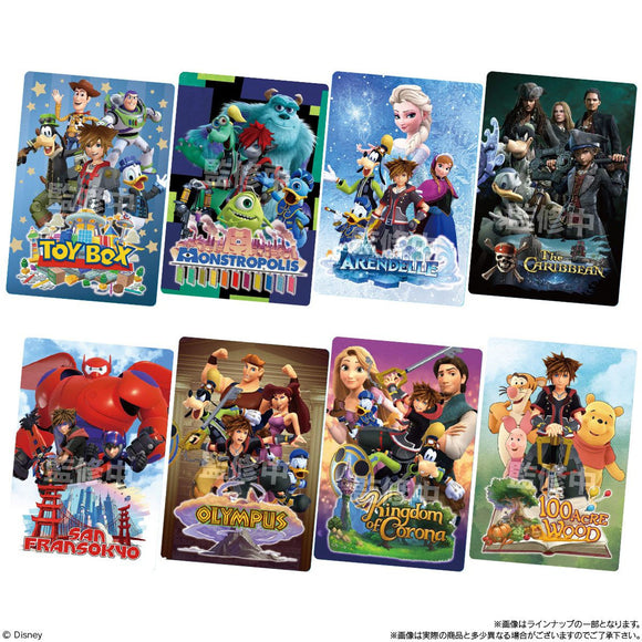 Kingdom Hearts Wafer with Metallic Card Memorial Collection