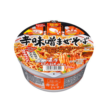 Hikari Menraku Spicy Garlic Miso Cup Noodle – Kobe Mini Mart