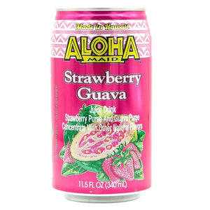 Aloha Maid Strawberry Guava Drink