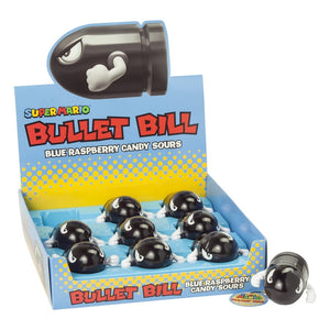 Super Mario Bullet Bill Blue Raspberry Candy Sours