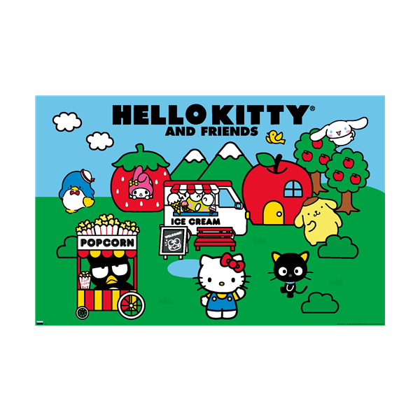 Hello Kitty Poster - Field – Kobe Mini Mart